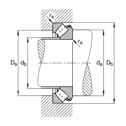 Axial-Pendelrollenlager